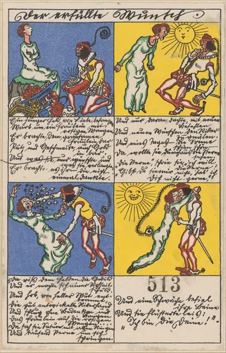 A Fulfilled Wish (Der erfüllte Wunsch) by Moriz Jung, print, 1911