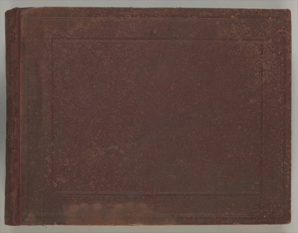 [Album of Paris Crime Scenes] by Alphonse Bertillon, book, 1901-1908