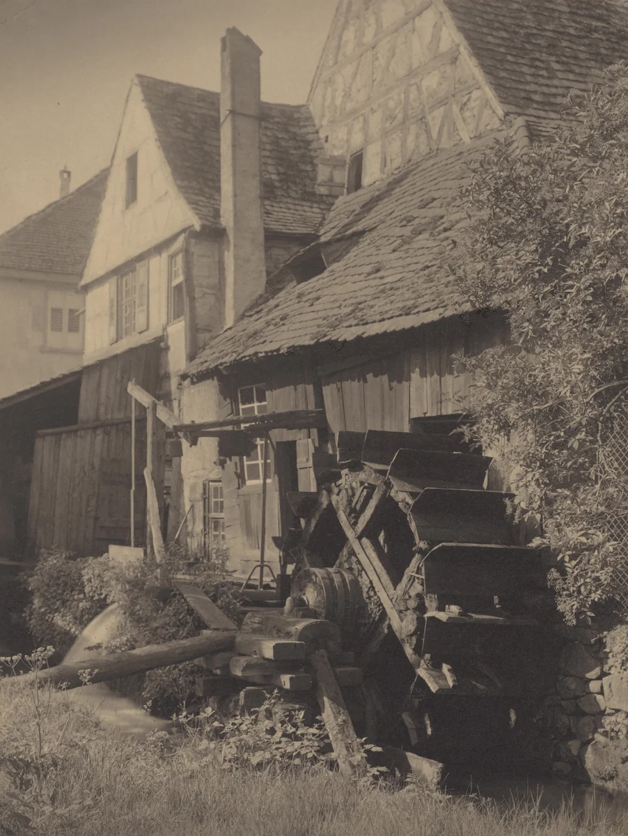 The Old Mill by Alfred Stieglitz, photograph, 1894
