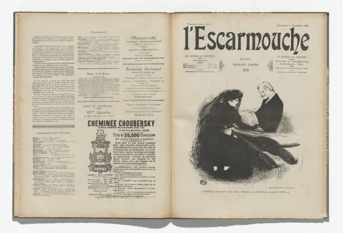 L'Escarmouche, no. 8 by Various artists, illustrated book, 1893