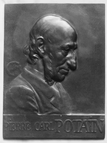 Doctor Pierre Carl Potain (1825–1901) by Alexandre-Louis-Marie Charpentier, metalwork, 1801-1901
