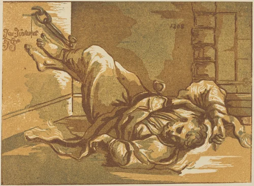 Man in Chains by John Skippe
Jacopo Tintoretto, print, 1808