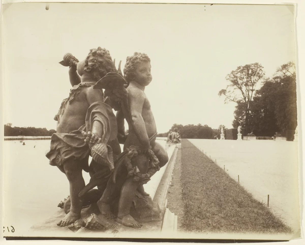 Versailles, Parterre d'Eau by Jean-Eugène-Auguste Atget, photograph, 1901