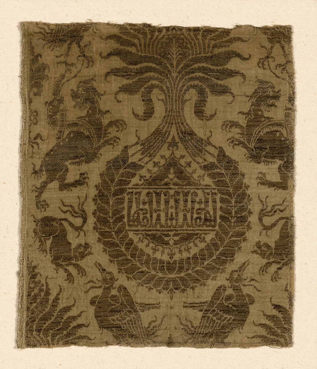 Fragment by Italy, textile, 1325-1375