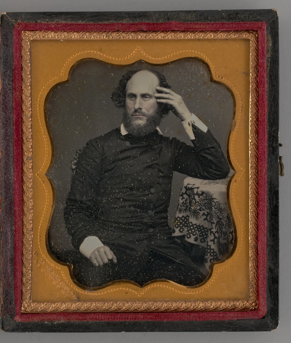 Untitled (Portrait of Man) by George D. Hamilton, other, 1857