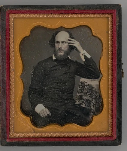 Untitled (Portrait of Man) by George D. Hamilton, other, 1857