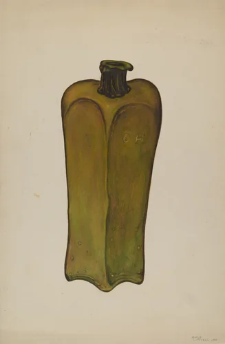 Bottle by Marie Lutrell, index of american design, 1940