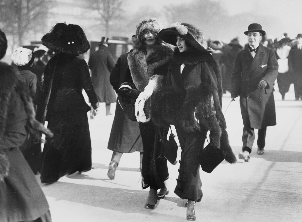 Paris, Avenue du Bois de Boulogne by Jacques-Henri Lartigue, photograph, 1911