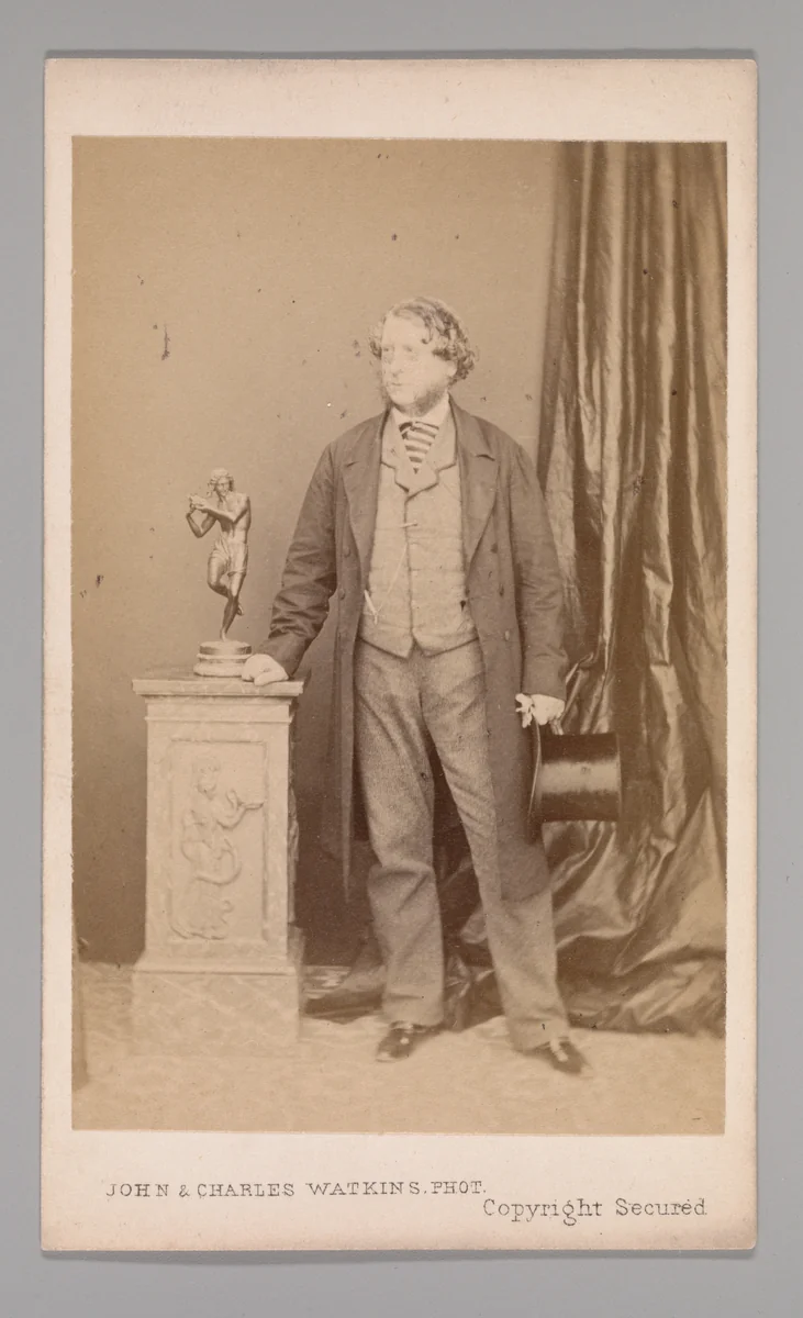 [William Dyce] by John and Charles Watkins, photograph, 1860-1869