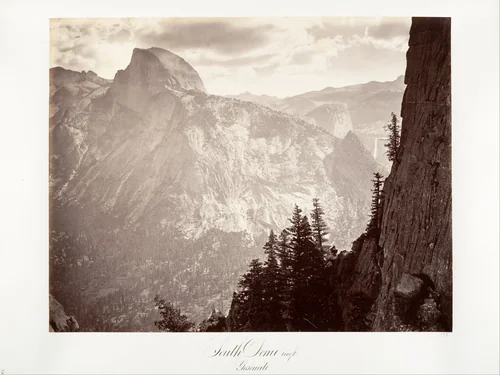 South Dome, 6,000 feet by Carleton E. Watkins, photograph, 1870-1874