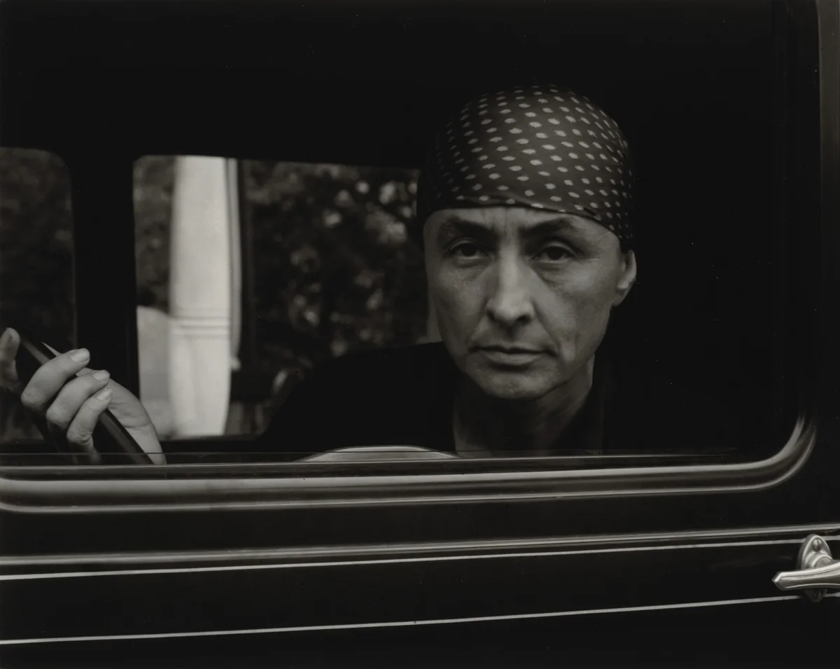 Georgia O'Keeffe by Alfred Stieglitz, photograph, 1932