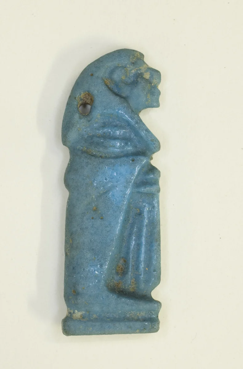 Amulet of the God Imsety (one of the four Sons of Horus) by Egyptian, metalwork, -1070--656