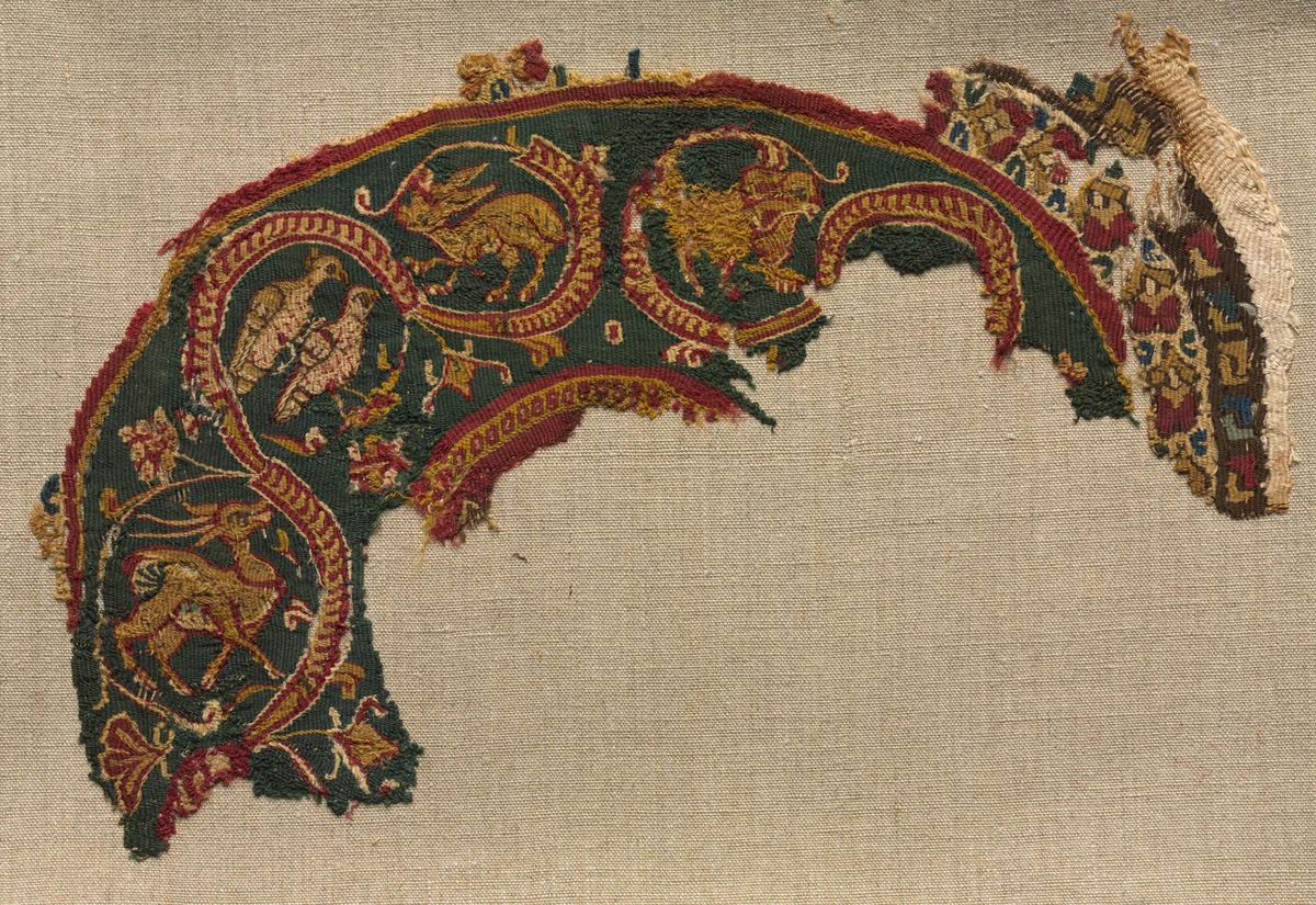 Fragmentary Segmentum from a Tunic by Unknown, textile, 700-799