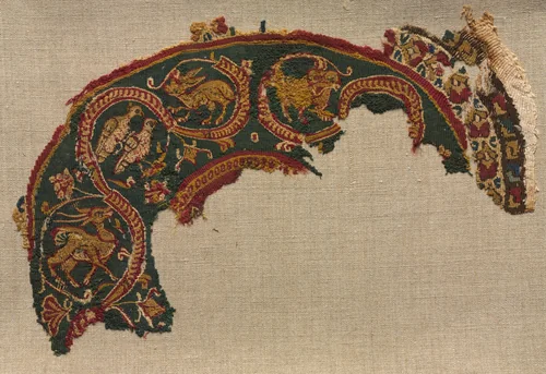 Fragmentary Segmentum from a Tunic by Unknown, textile, 700-799