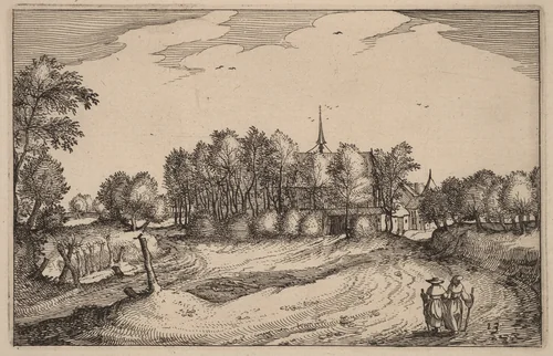 A Convent by Claes Jansz Visscher
Lucas van Doetechum
Johannes van Doetechum, print, 1612