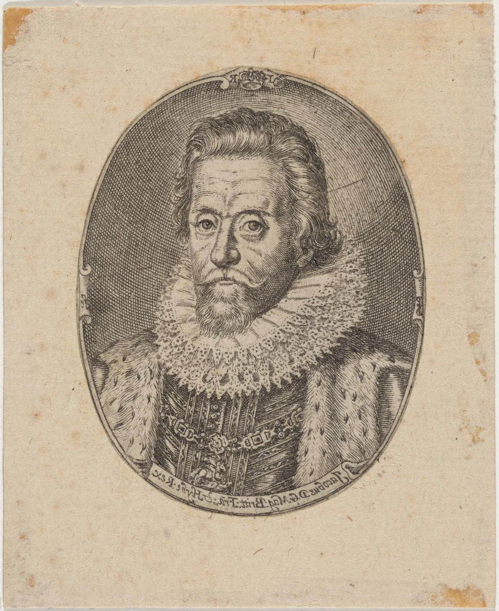 James I, King of England by Simon van de Passe, print, 1595-1647