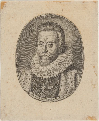 James I, King of England by Simon van de Passe, print, 1595-1647