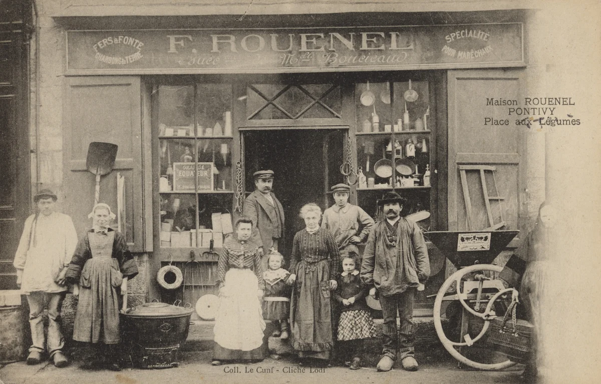 Maison F. Rouenel, Pontivy by Unidentified Photographer, photograph, 1905