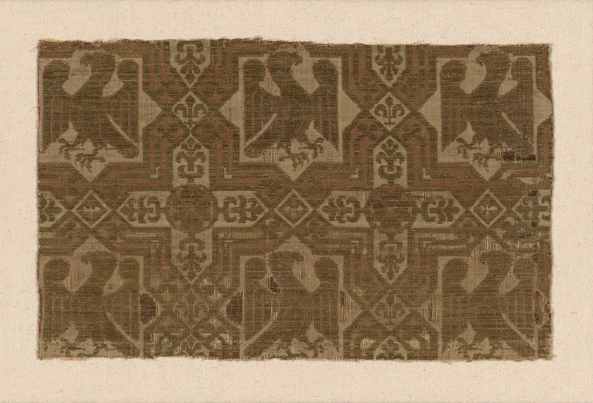 Fragment by Spain, textile, 1201-1300