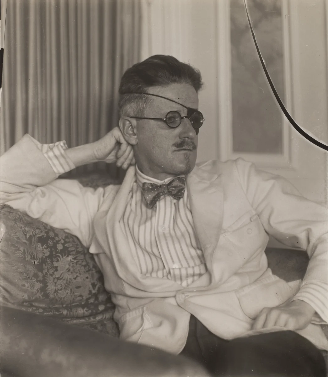 James Joyce by Berenice Abbott, photograph, 1926