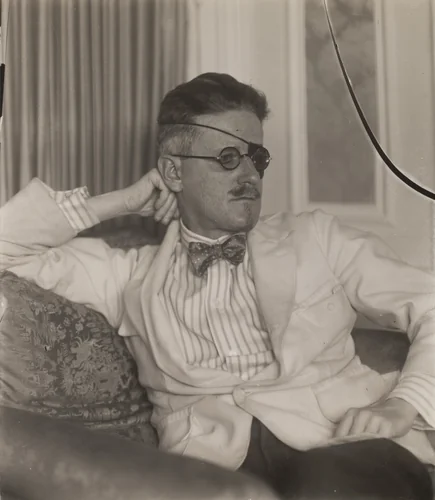 James Joyce by Berenice Abbott, photograph, 1926