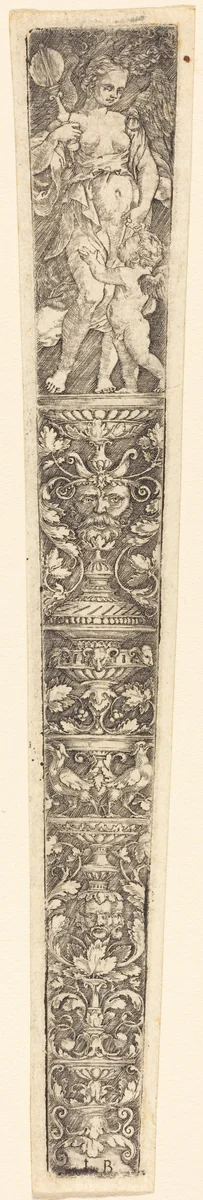 Sheath with Venus and Eros by Master IB, print, 1450-1583