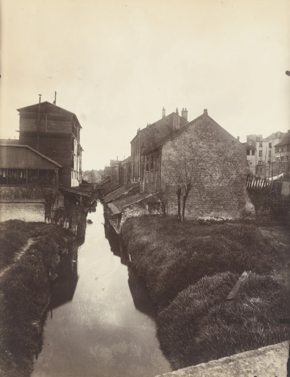 Gentilly -- Bièvre by Eugène Atget, photograph, 1901
