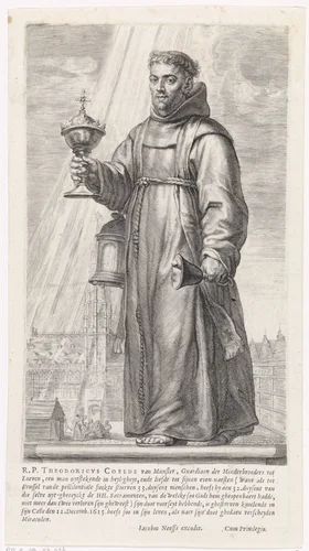 Dietrich Coelde van Munster by Jacob Neefs, print, 1620-1680