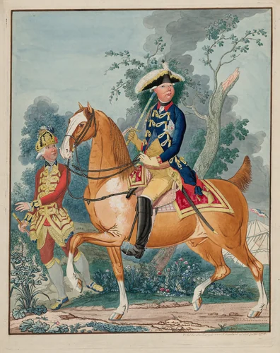 William V of Orange by Isaac Lodewijk de la Fargue van Nieuwland, print, 1778