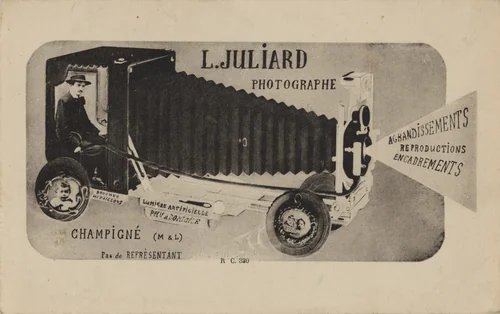 L. Juliard Photographe, Champigné by Unidentified Photographer, photograph, 1910