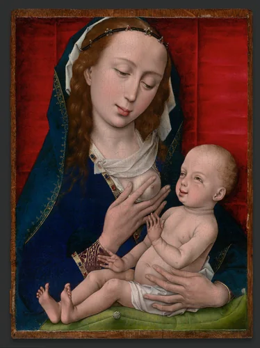 Virgin and Child by Rogier van der Weyden, painting, 1460-1500
