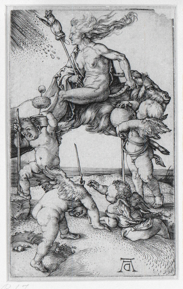 De heks by Unknown, print, 1498-1502