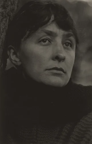 Georgia O'Keeffe by Alfred Stieglitz, photograph, 1918