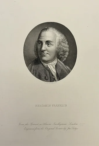 Benjamin Franklin by Henry Bryan Hall, other, 1828-1884