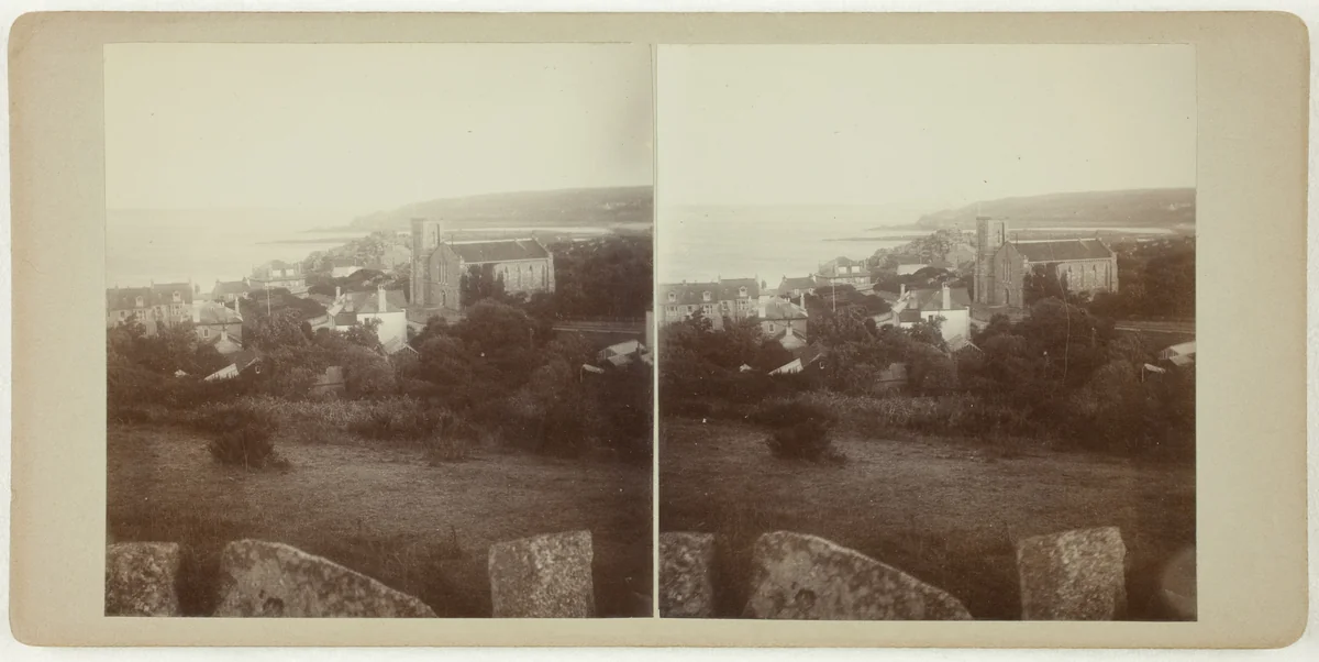Untitled (St. Mary's, Scilly, Hugh Town) by Artist Unknown, photograph, 1860-1869