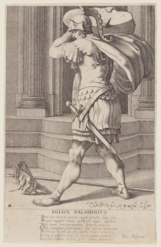 Solon Salaminius, from Seven Wise Men of Greece by Jacques de Gheyn III, print, 1616