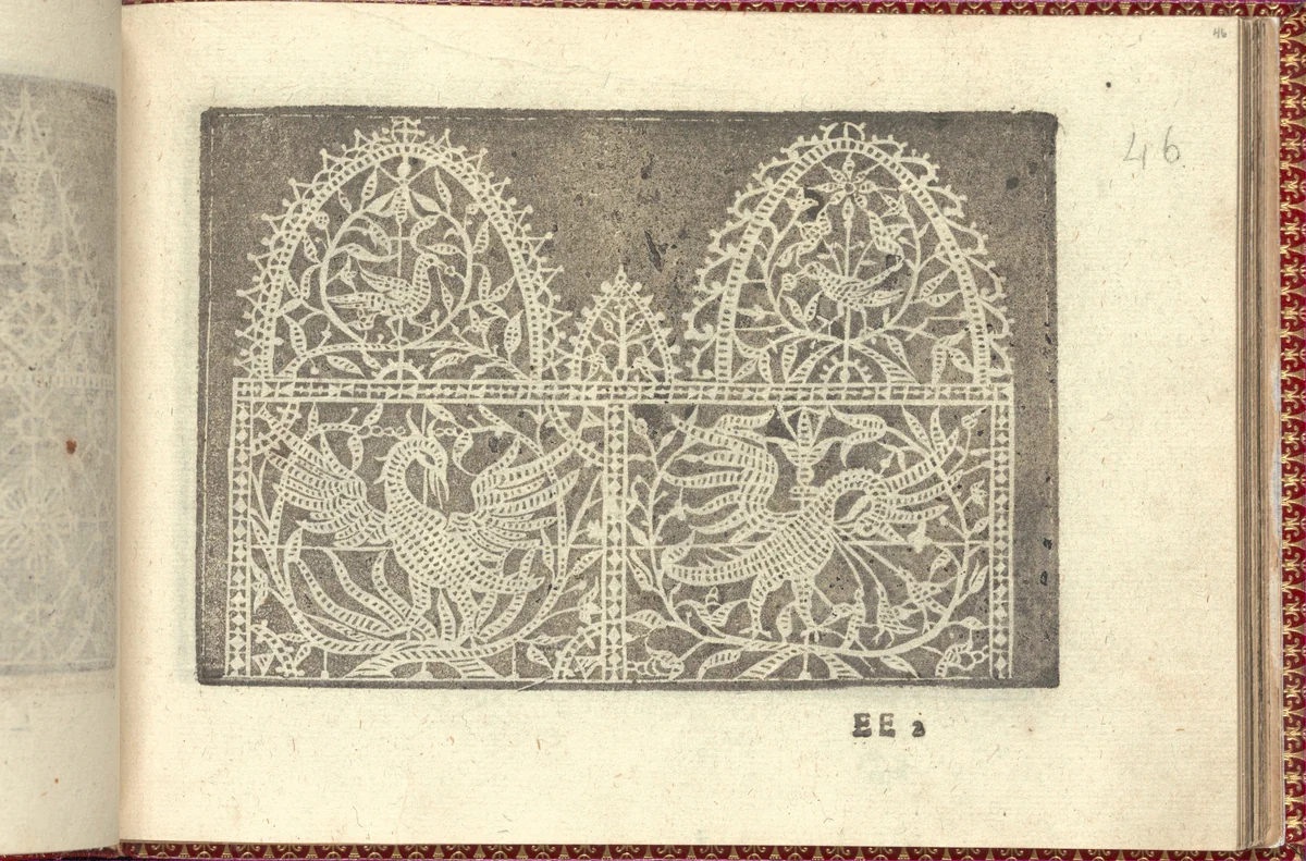 Corona delle Nobili et Virtuose Donne: Libro I-IV, page 46 (recto) by Cesare Vecellio, book, 1601