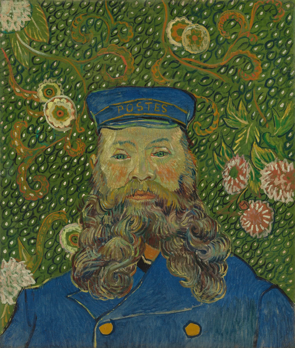 Portrait of Joseph Roulin by Vincent van Gogh, painting, 1889