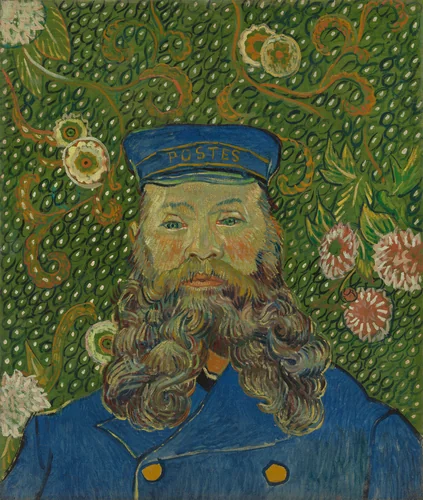 Portrait of Joseph Roulin by Vincent van Gogh, painting, 1889