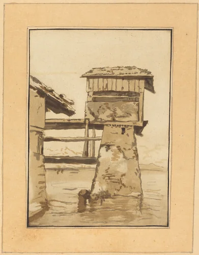 Swiss Peasant House by Regina Schönecker; Franz Schutz, portfolio, 1782-1785