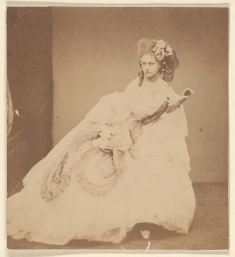 La Frayeur by Pierre-Louis Pierson, photograph, 1860-1869