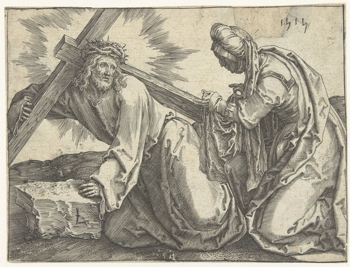 Kruisdraging by Unknown, print, 1515