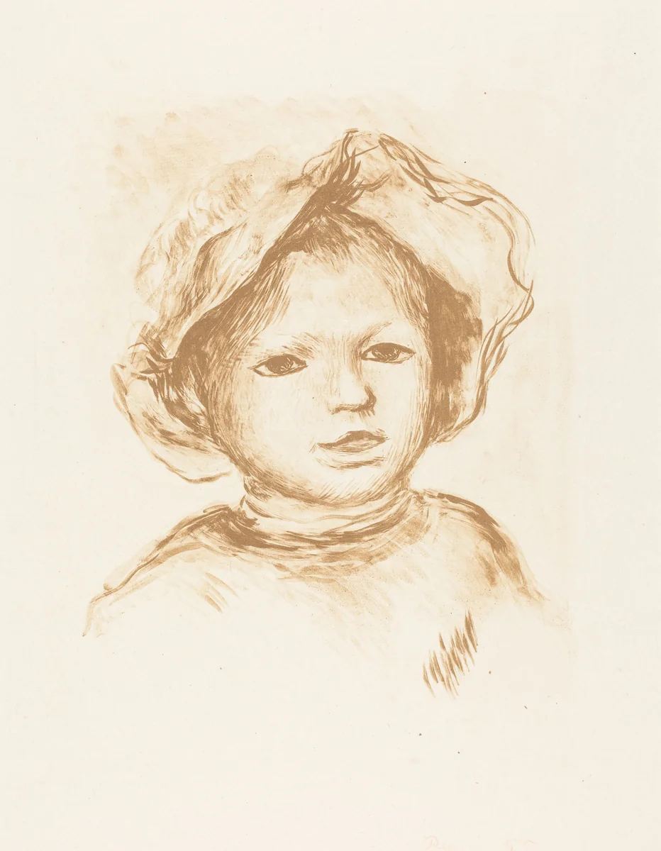Pierre Renoir by Auguste Renoir, print, 1893