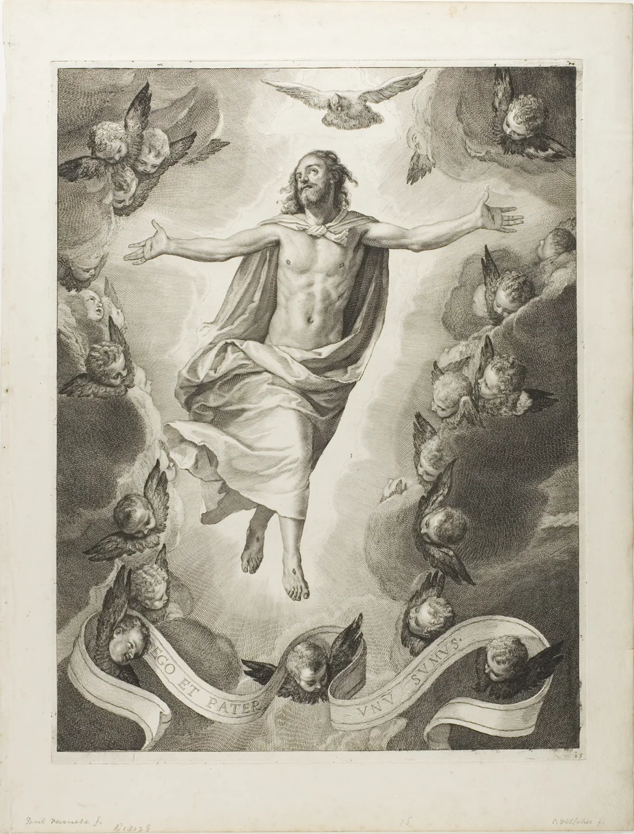 The Resurrection, from Cabinet Reynst by Cornelis Visscher, print, 1650-1660