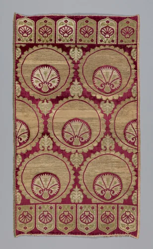 Cushion Cover by Turkey, Bursa, textile, 1575-1625