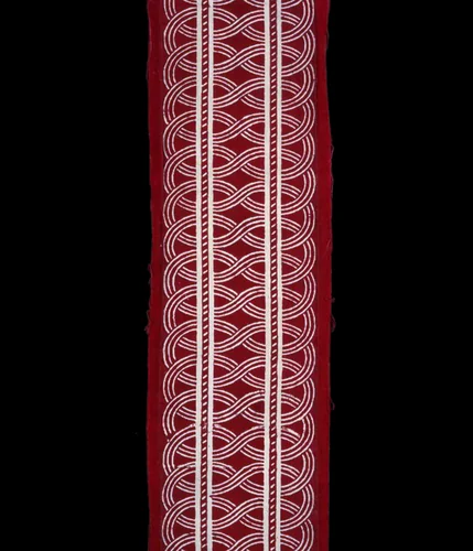 Border by England or United States, textile, 1801-1900
