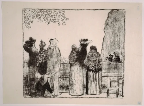Les Tuileries by Edouard Vuillard, print, 1895