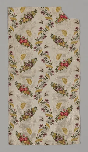 Panel from a Skirt by England, Spitalfields, textile, 1748-1760