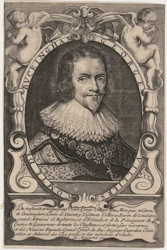 George Villiers, First Duke of Buckingham by Balthasar Moncornet, print, 1600-1668