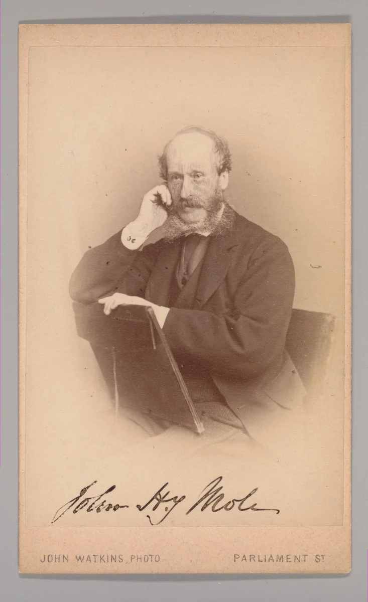 [John Henry Mole] by John and Charles Watkins, photograph, 1860-1869